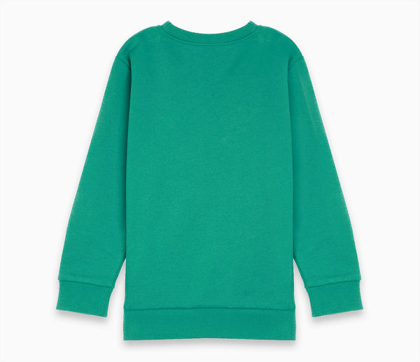 Round Neck School Sweatshirt Jade Green MyClothing – My Clothing
