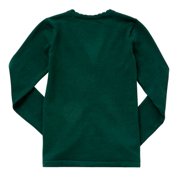 Cardigan en maille en cachemire à col en V · Vert Vigoré, Marron Taupe