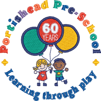 Portishead Pre-School (60yrs logo)