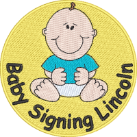 Baby Signing Lincoln (Yellow logo)