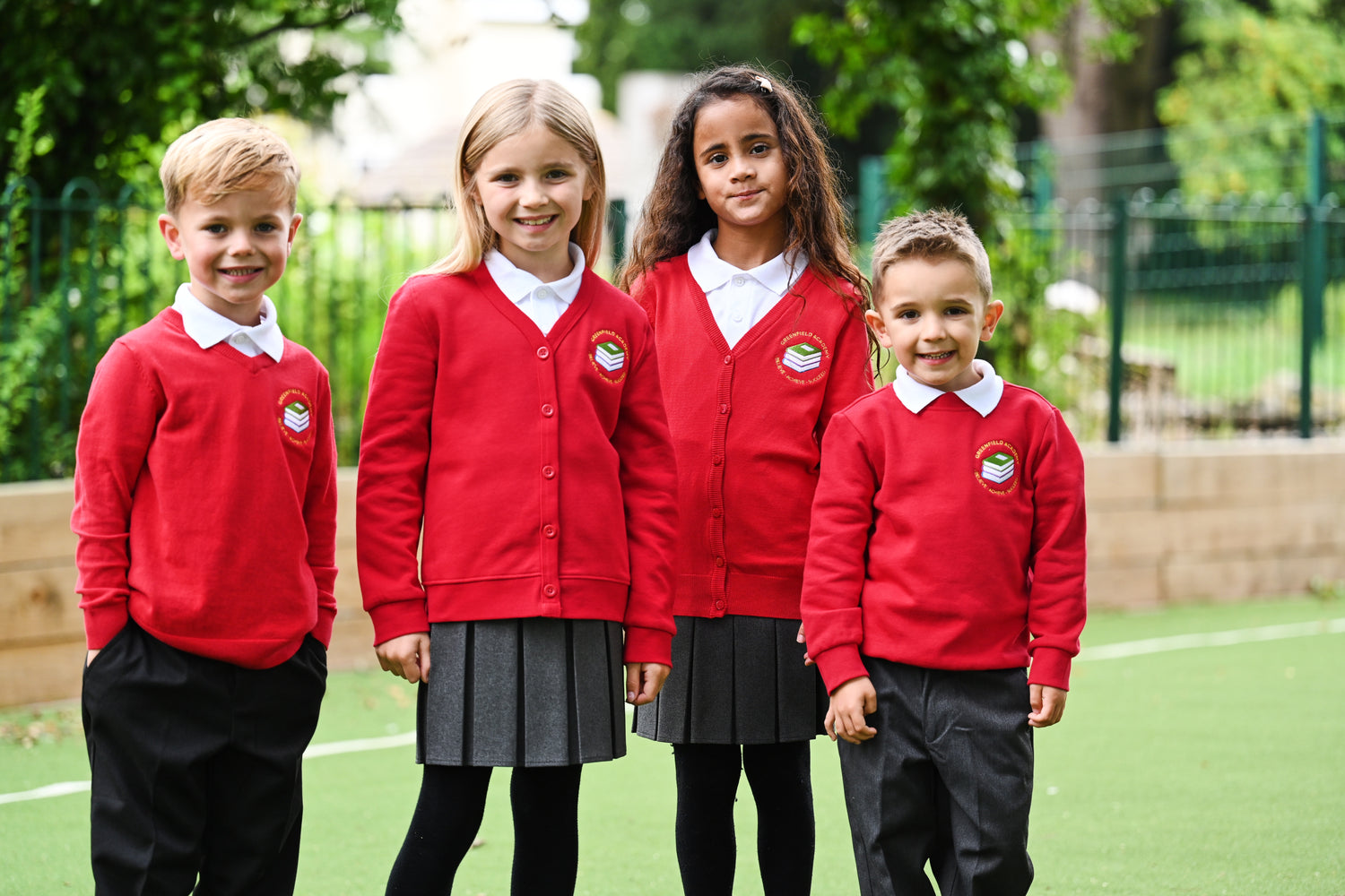 Personalised school uniform