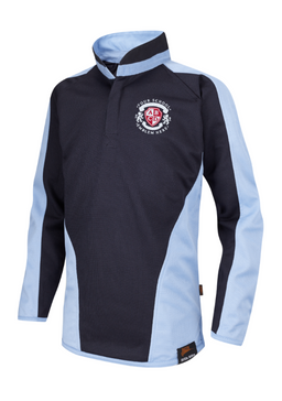 SPIRIT Fully Reversible Sports Top - Navy Blue / Sky Blue