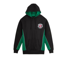 SPIRIT Hooded Top - Black/Emerald