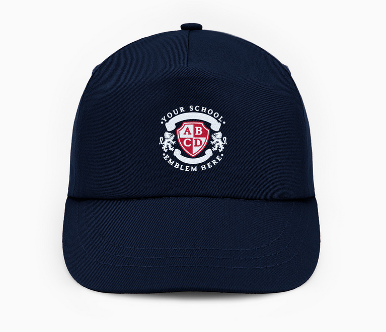 Gant Boys Navy Blue Solid Baseball Caps