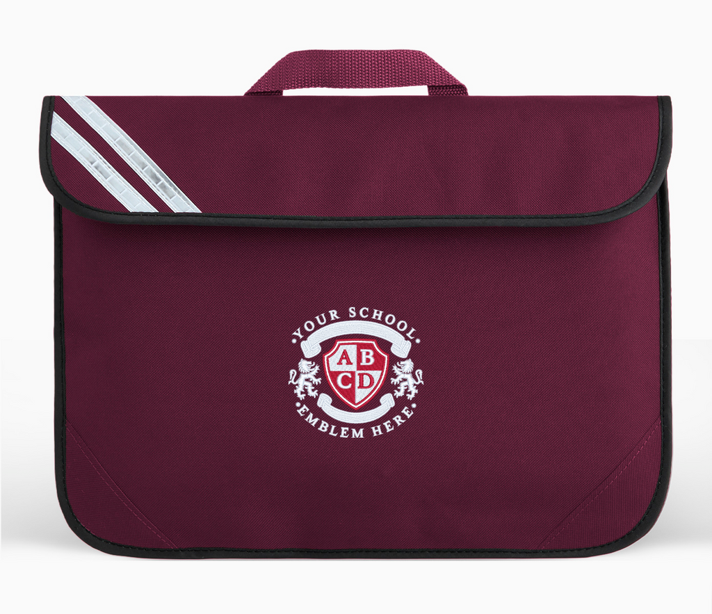 Infant Book Bag - Maroon