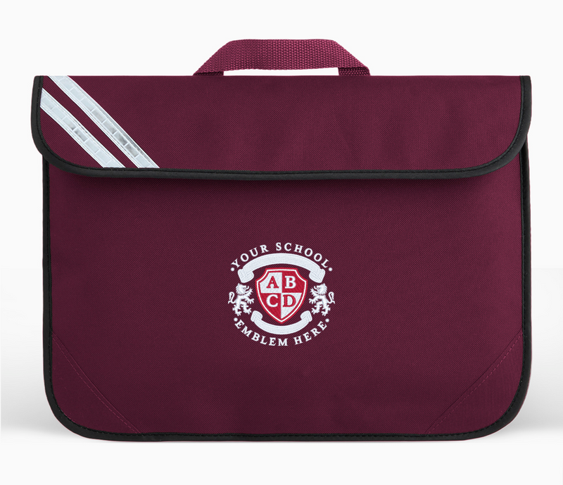 Infant Book Bag - Maroon
