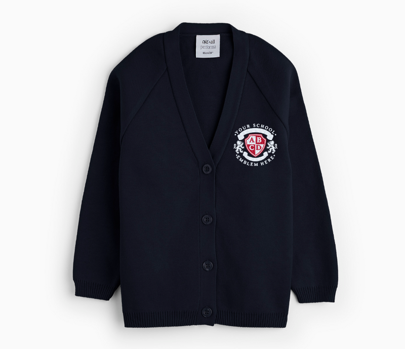 Knitted Cardigan - Navy