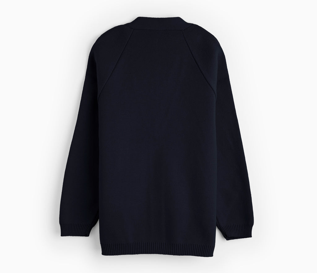 Knitted Cardigan - Navy