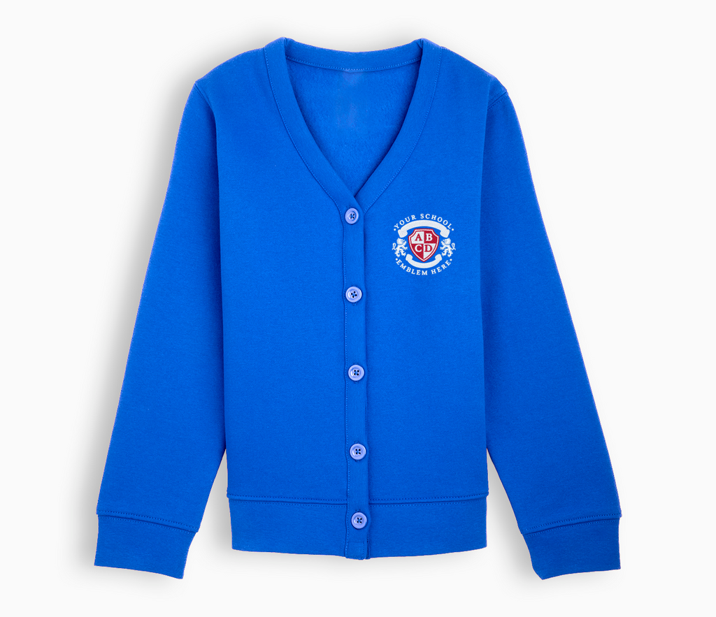 Royal blue outlet cardigan sweater