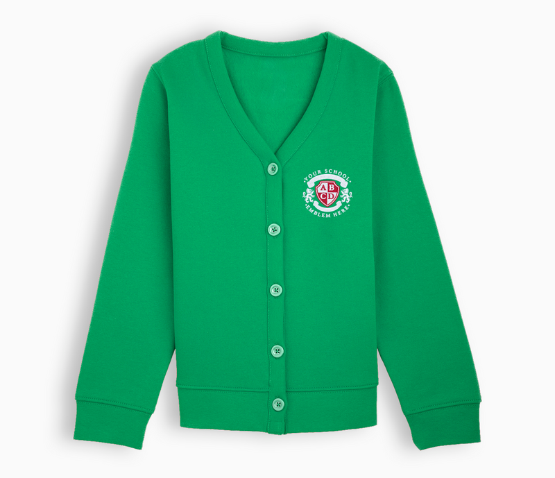 Jersey Cardigan - Emerald Green