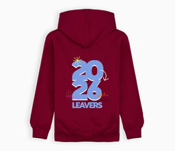 Leavers Hoodie 2026 - Burgundy
