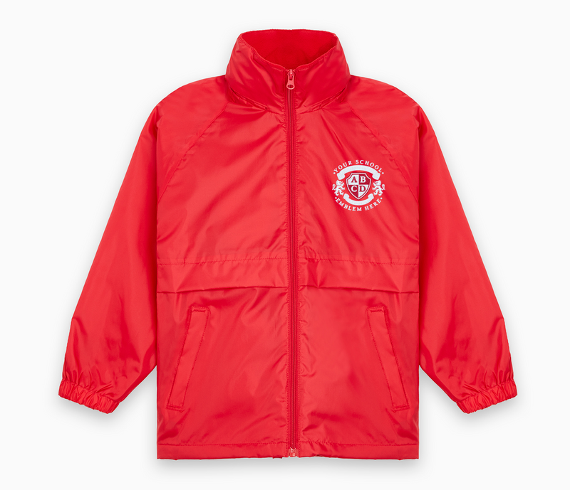 Microfleece Lined Jacket - Red