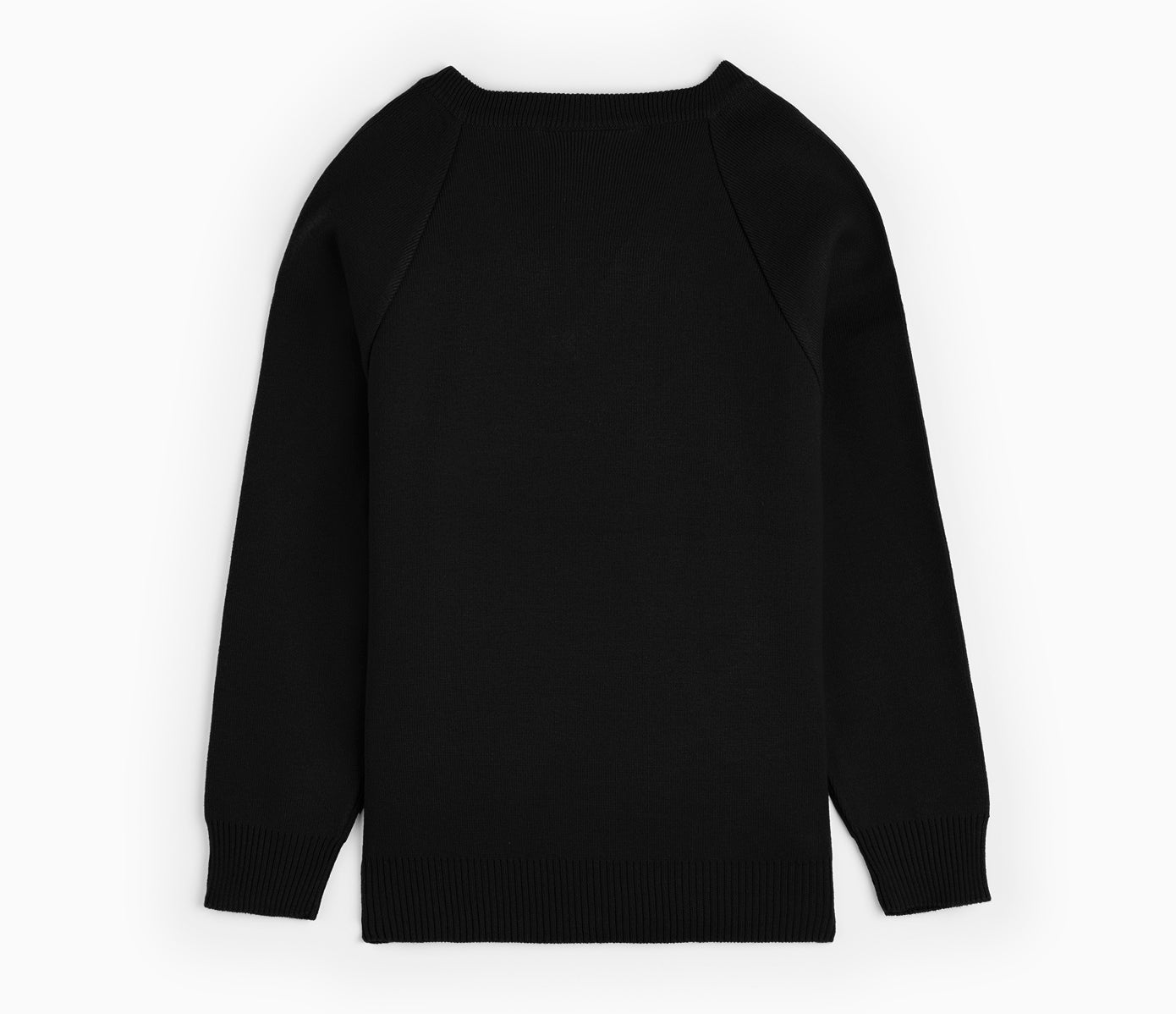 Plain black pullover sweater best sale