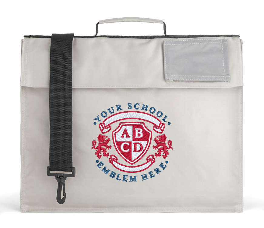 Large Book Bag - Grey