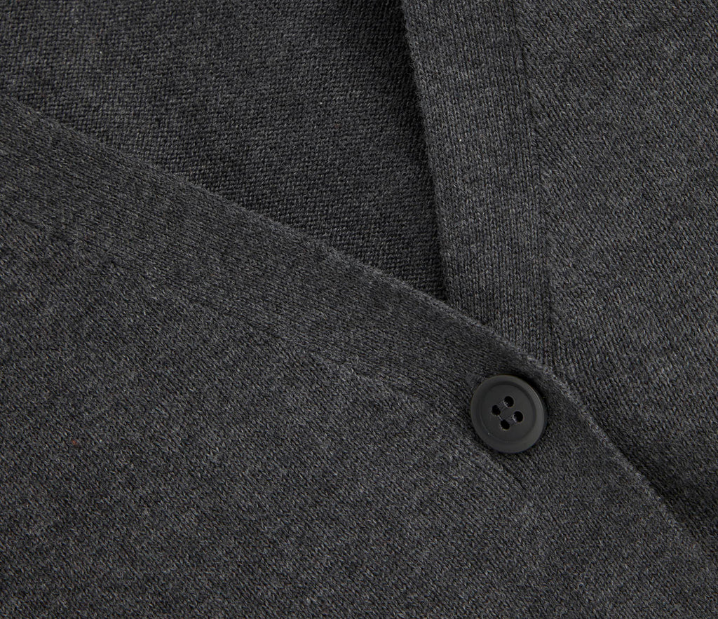 Cardigan Straight Edge - Grey