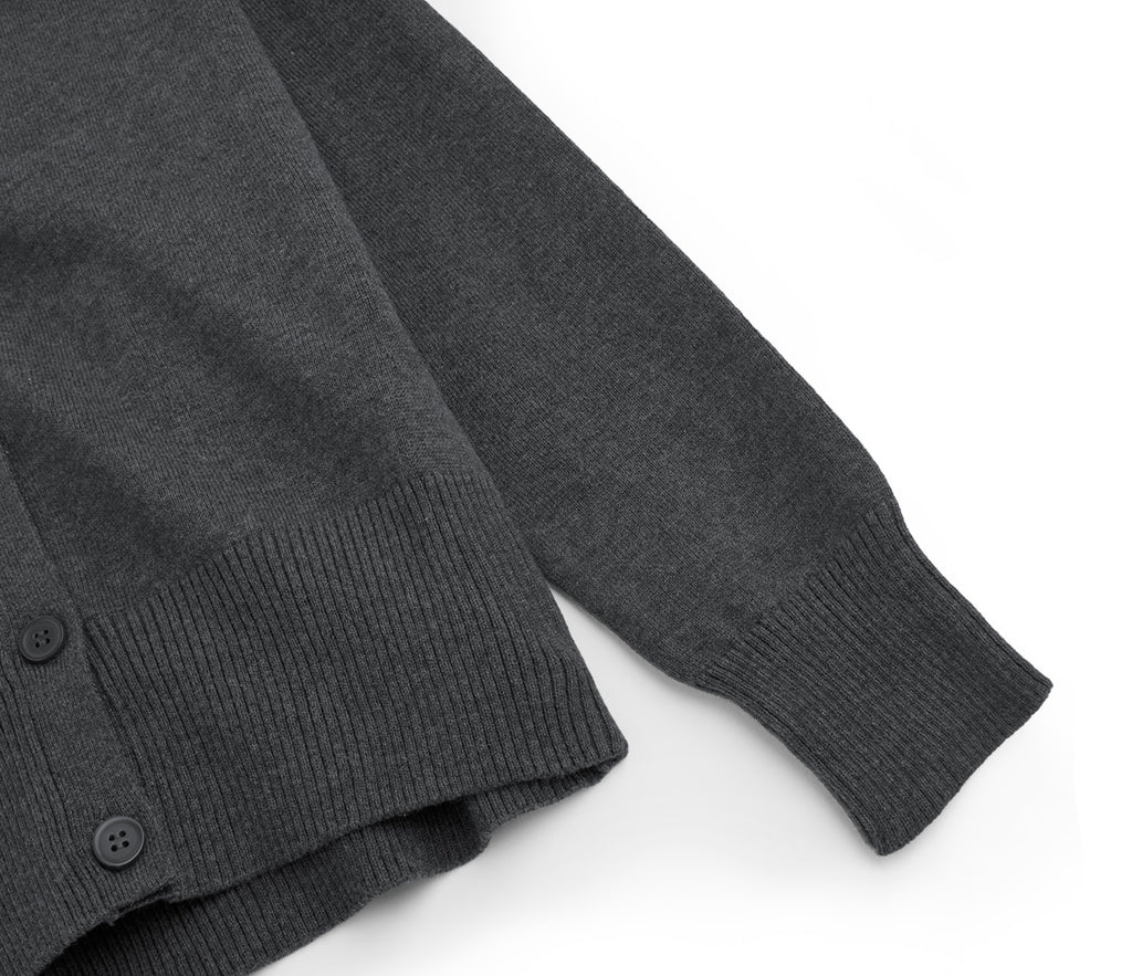 Cardigan Straight Edge - Grey