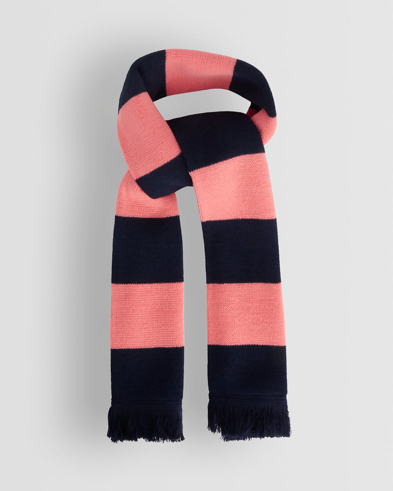 Navy/Pink Scarf