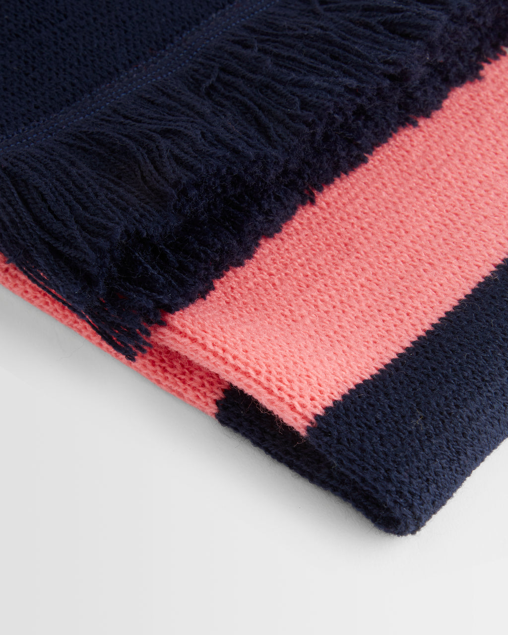 Navy/Pink Scarf