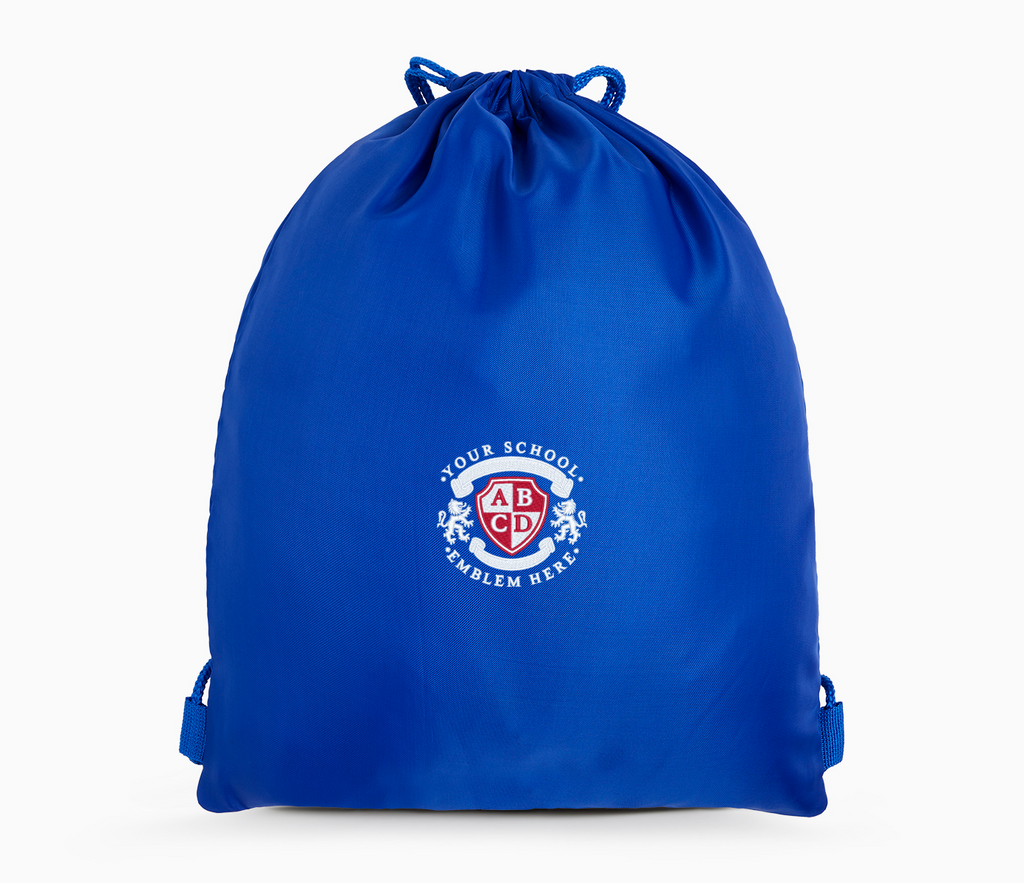 Royal blue drawstring bag online