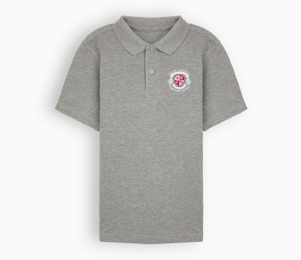 Grey School Polo Shirts MyClothing – My Clothing