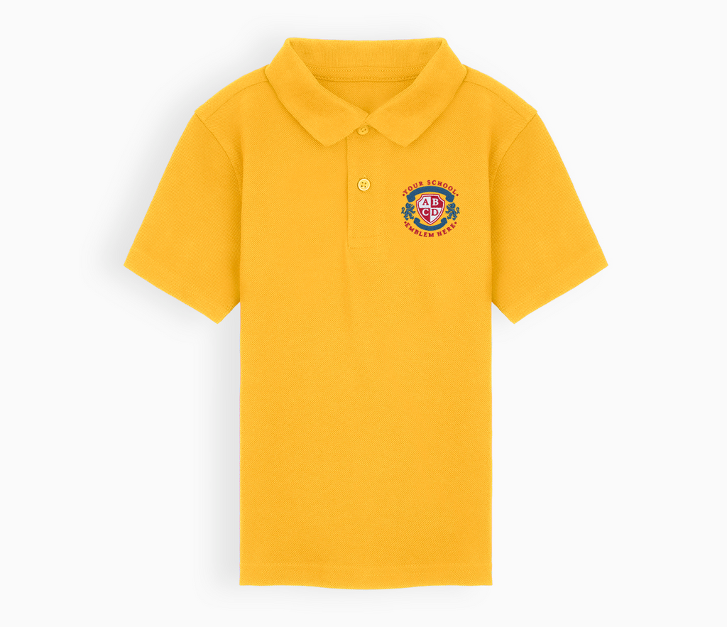 Polo Shirt Yellow Gold My Clothing