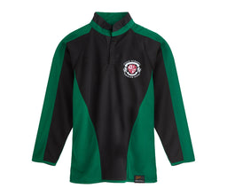 SPIRIT Fully Reversible Sports Top - Black/Emerald