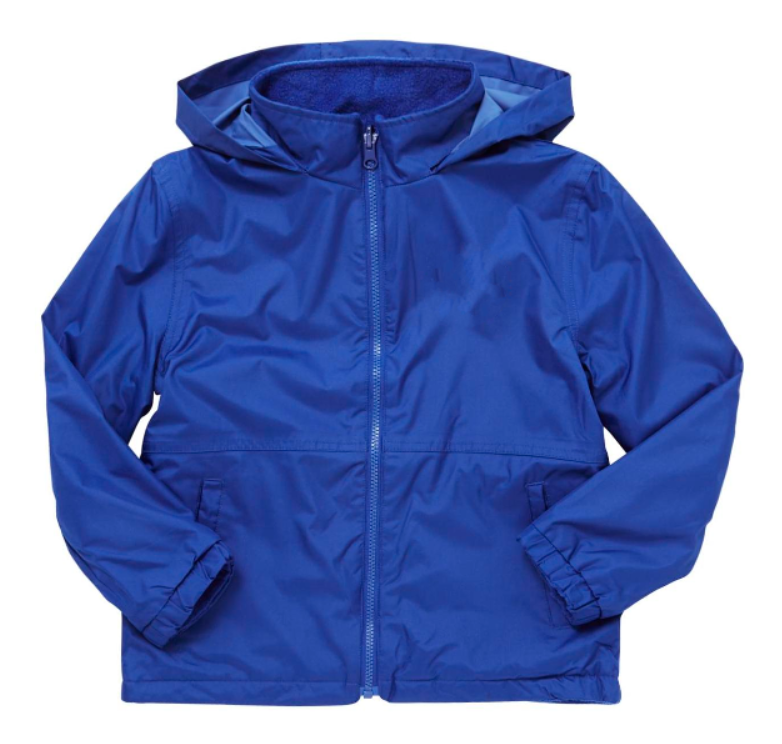 Plain Reversible Fleece Jacket - Bright Royal Blue