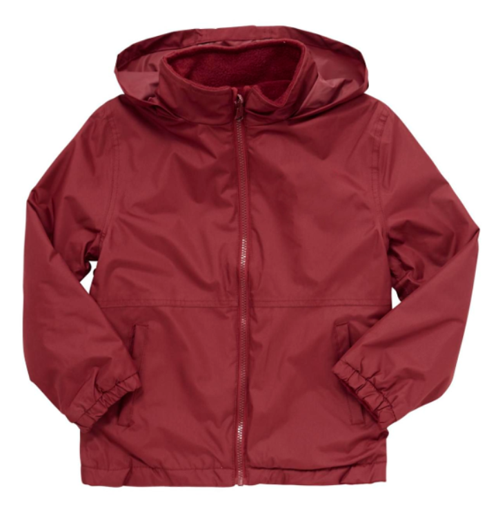 Plain Reversible Fleece Jacket - Claret