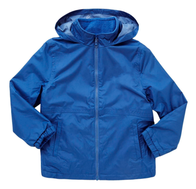 Plain Reversible Fleece Jacket - Royal Blue