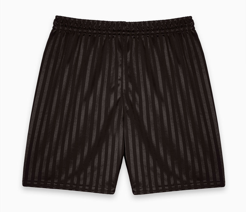 Shadow Stripe Shorts - Black