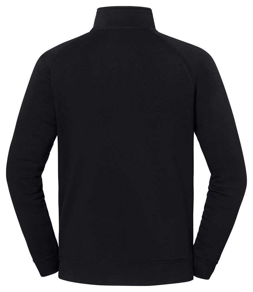 Zip Neck Sweatshirt - Black