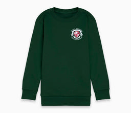 Round Neck Sweatshirt - Bottle Green