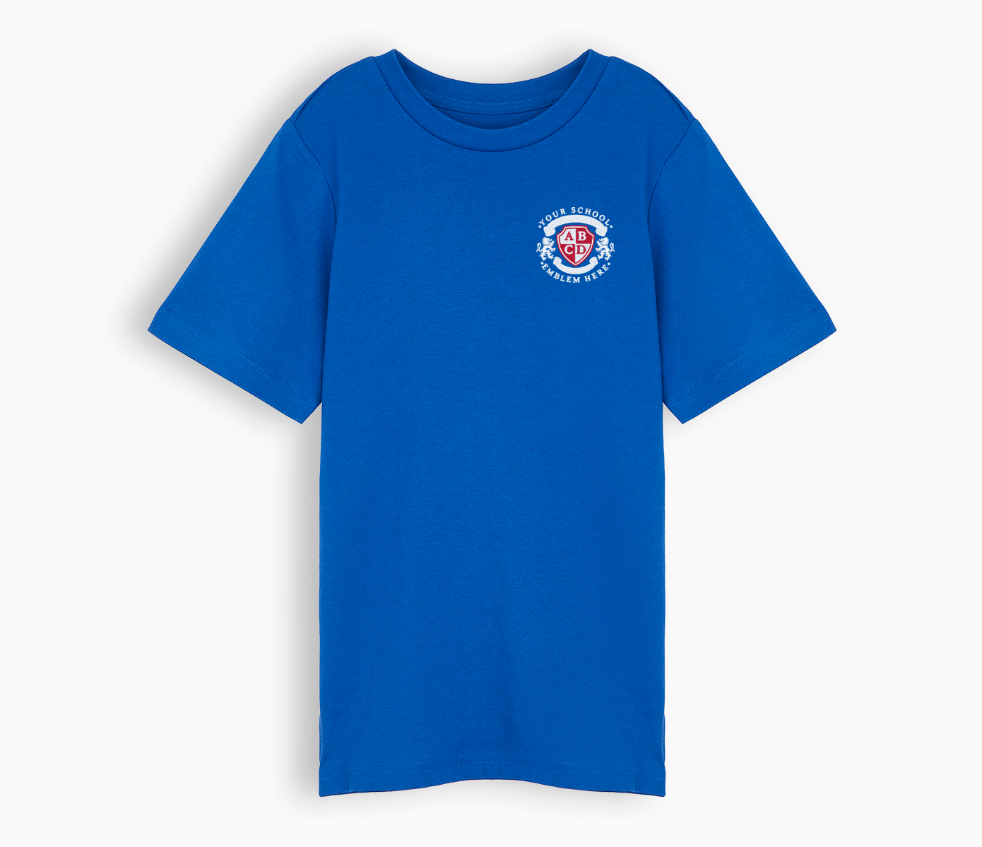 Royal blue hotsell collar t shirt