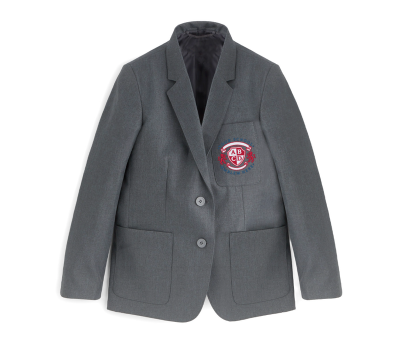 Academy Blazer - Girls - Grey