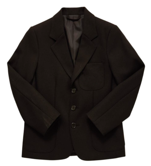 Plain Boys Blazer - Black