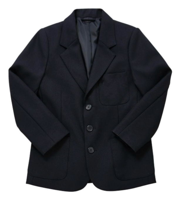 Plain Boys Blazer - Navy