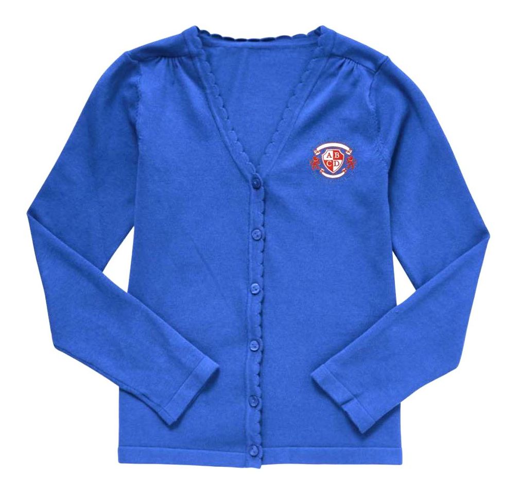 Cobalt blue deals school cardigan