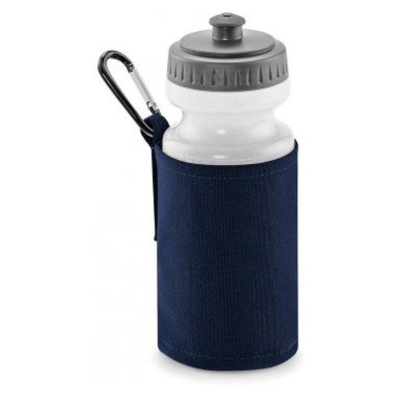 Water Bottle And Holder - Navy Blue