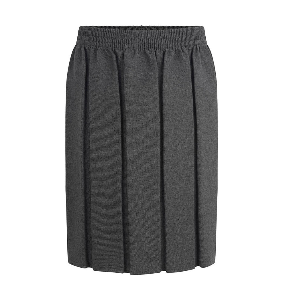 Box Pleat Skirt - Grey – My Clothing
