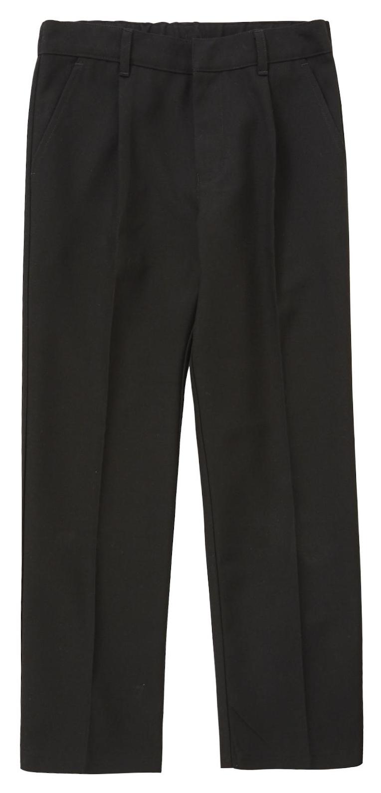 Black - Women's Teflon®-coated flat front trousers – Customise On Demand