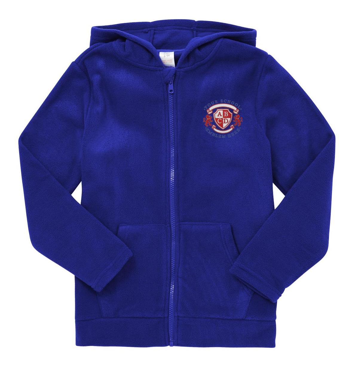 School zip deals through fleece